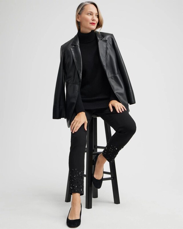 Cashmere Turtleneck Tunic Sweater - image 2